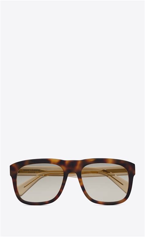 sl 558 ysl|Saint Laurent™ SL 558 Square Sunglasses .